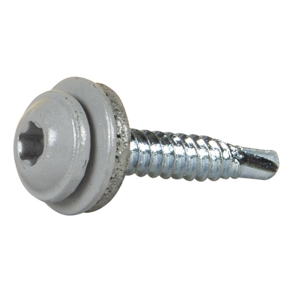 MONTERINGSSKRUE ESSVE MED RUSTFRI TEGLSTEIN GRÅ 4,2X25MM 20STK
