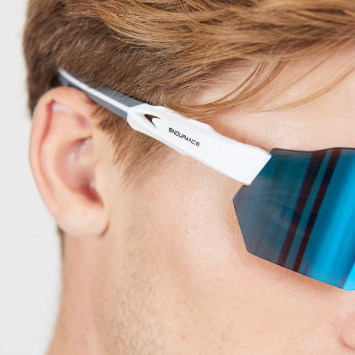Endurance Unisex Solbriller Mathieu Frameless Sports Glass Hvid