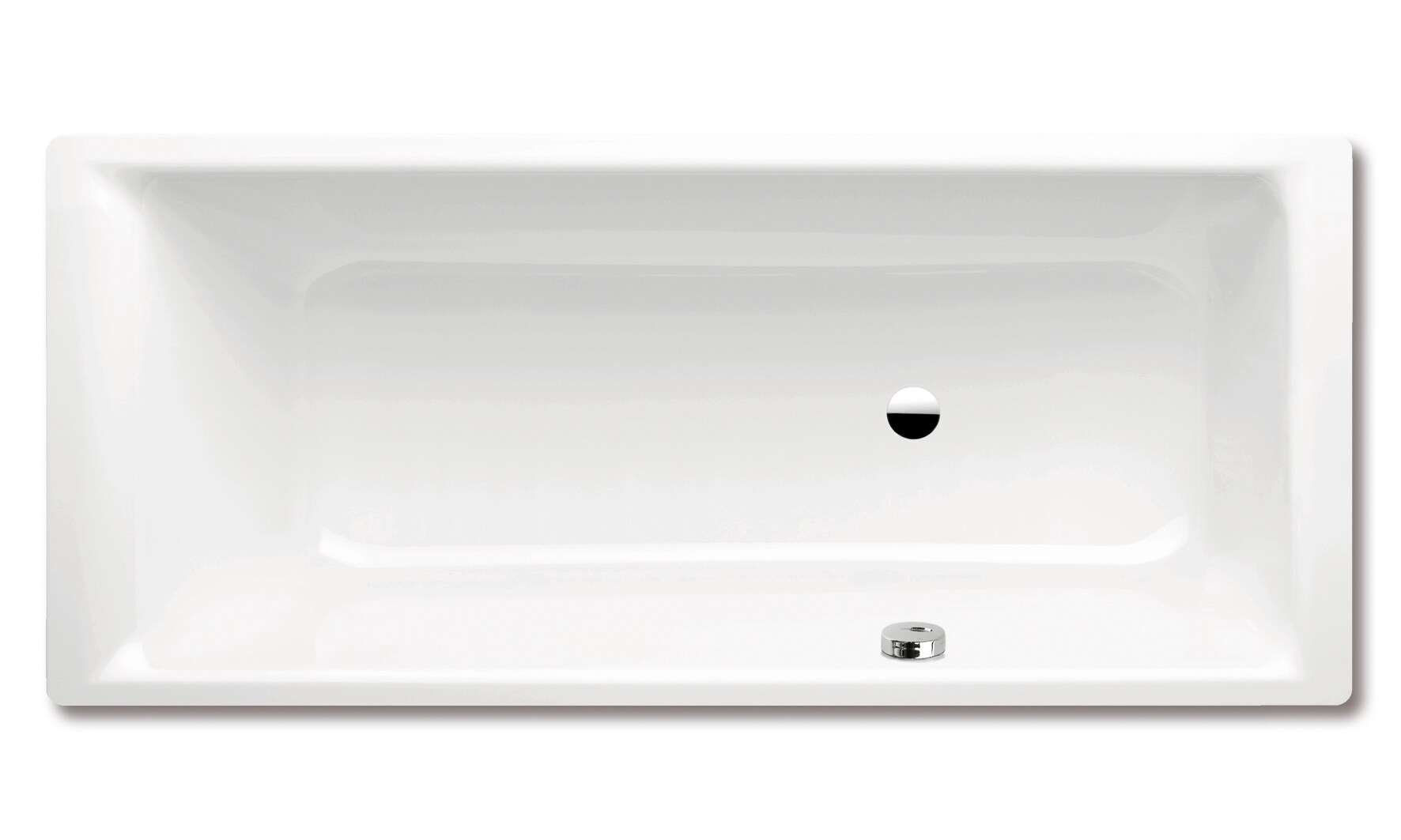 Kaldewei Puro Badewanne 170x75cm Überlauf seitlich, weiß, Mod.656