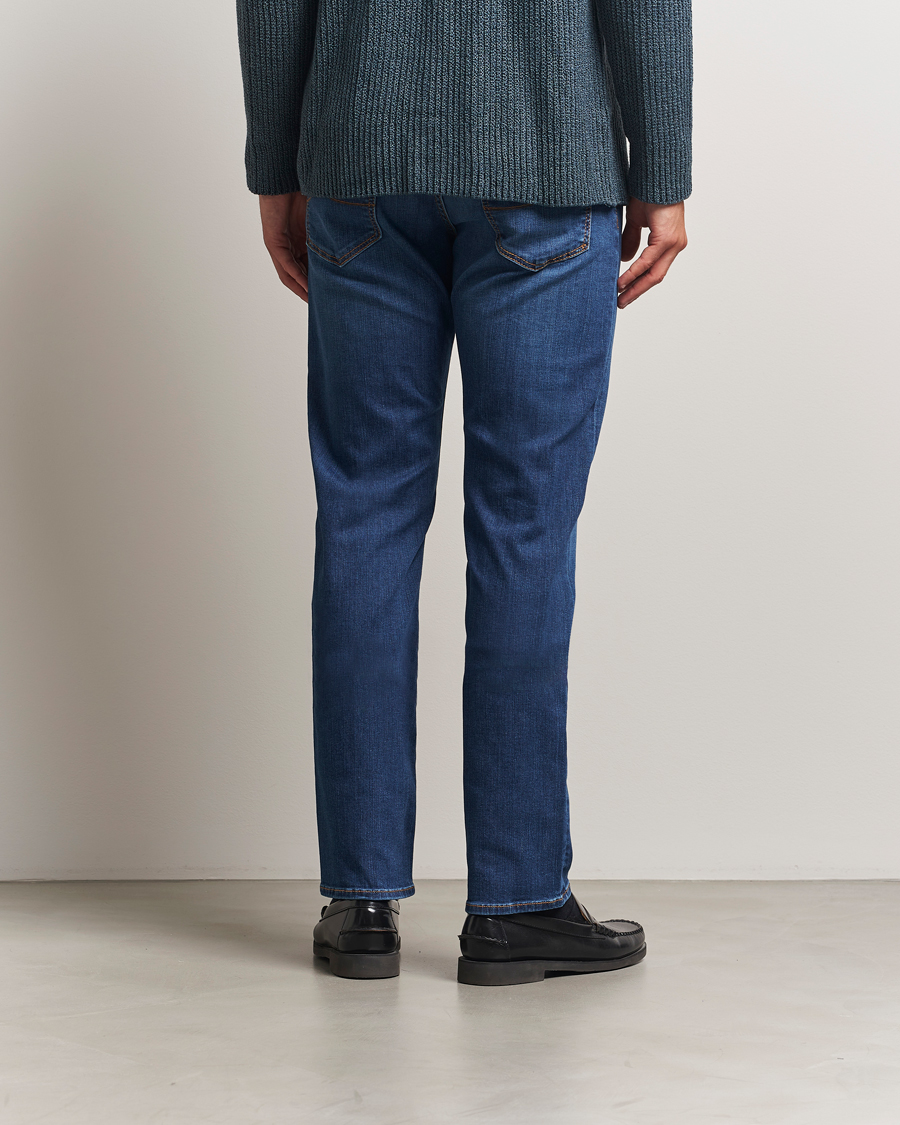 Jacob Cohën Bard Slim Fit Stretch Jeans Mid Blue