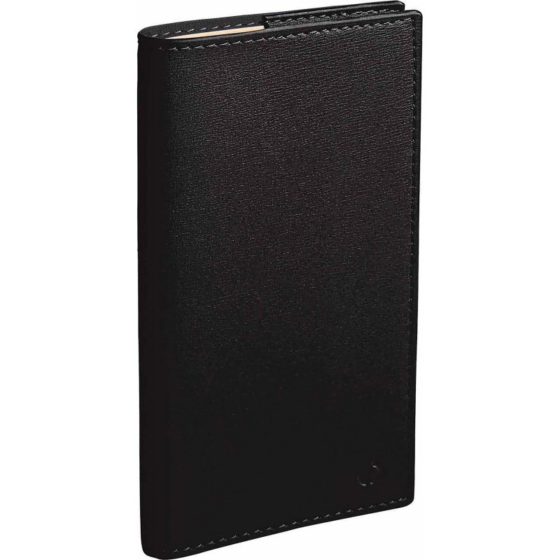Agenda Quo Vadis Planital S Prestige semainier - année 2027 - 8,8 x 17 cm noir