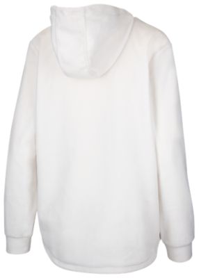 CygnusHalf Zip Fleecehoody - weiß