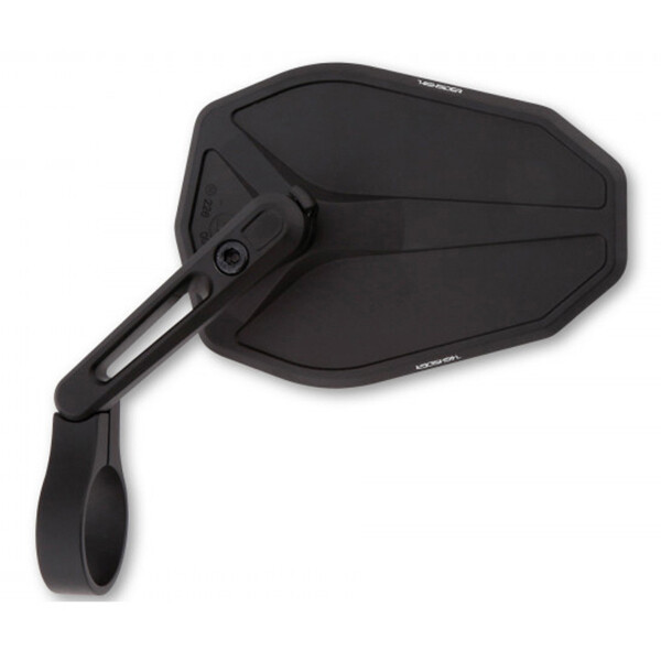 Highsider - Rétroviseur Victory-Slim Réversible - Fixation guidon Noir