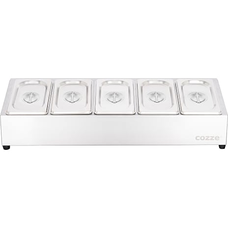 Cozze toppingstation 5 rum