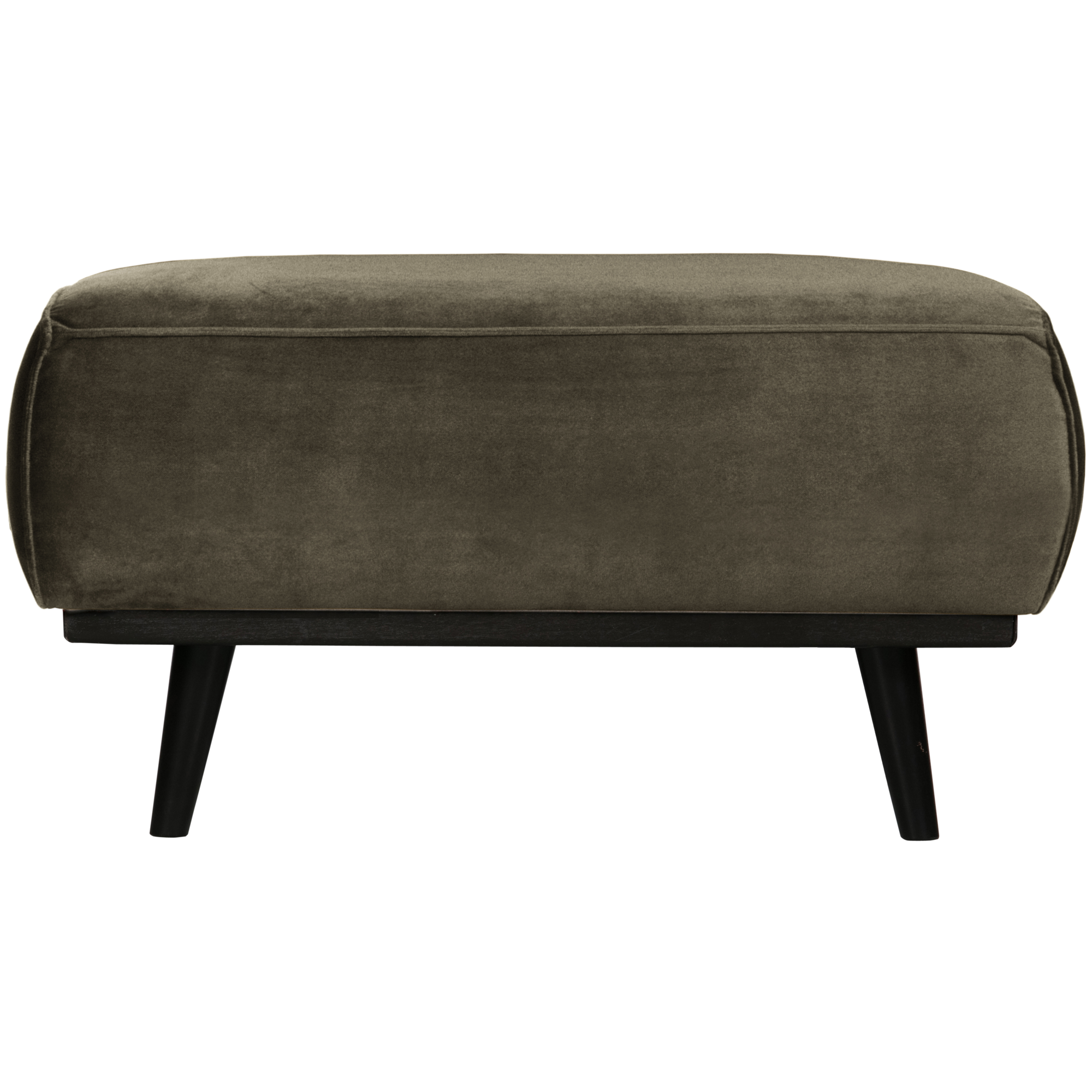 Hocker Statement Statement Hocker - Fluweel - Warm groen