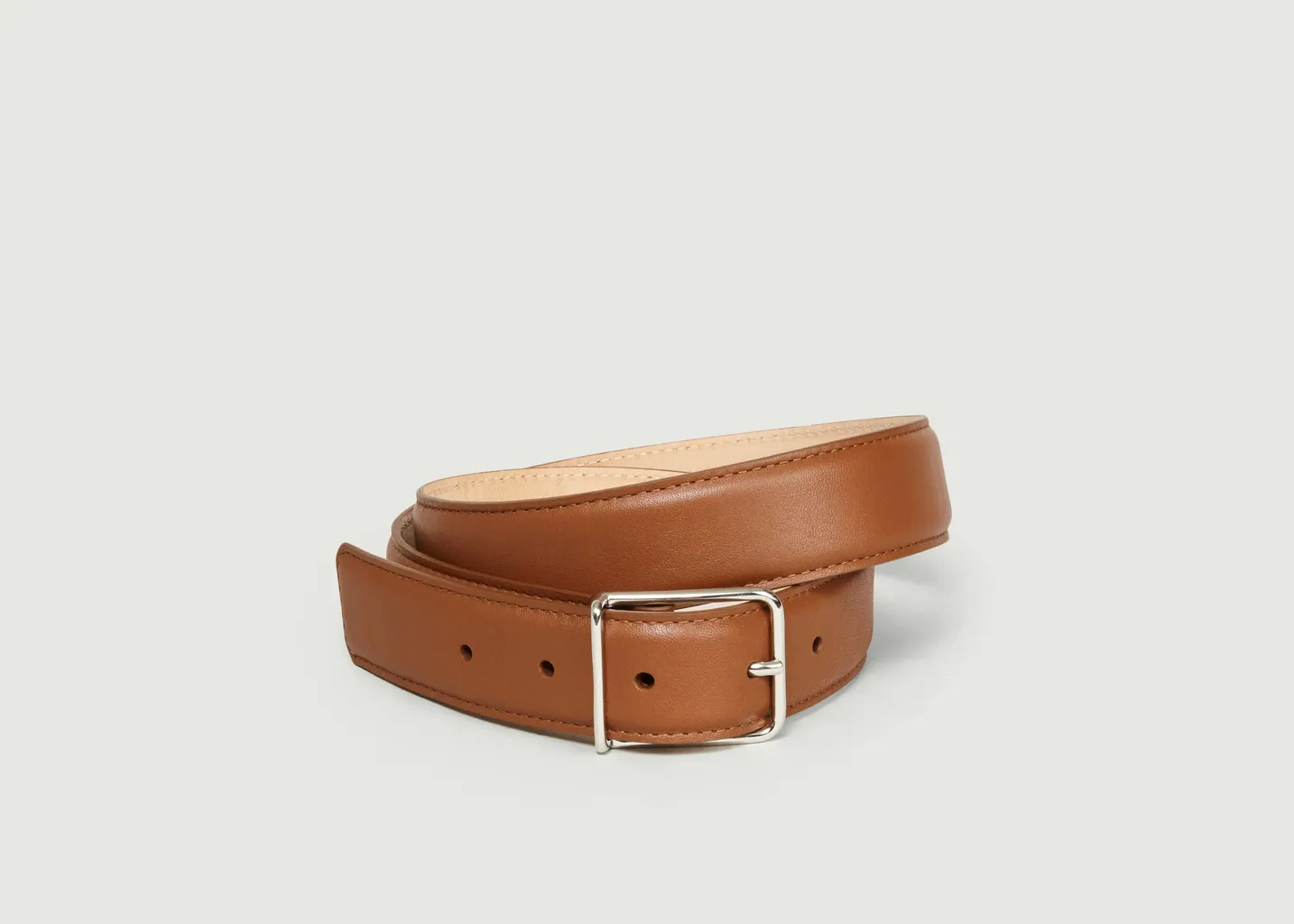Ceinture Boucle Argentée Maison Boinet
