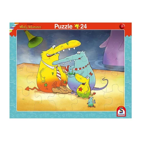 Schmidt Spiele Puzzle - Molly Monster Puzzle 2er Set