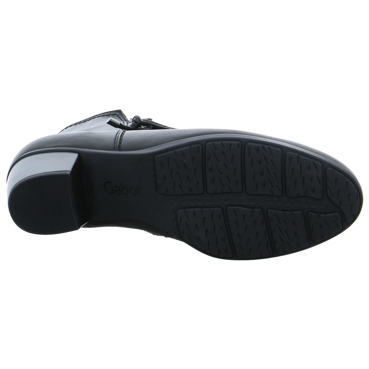 GABOR Stiefelette Schwarz Leder
