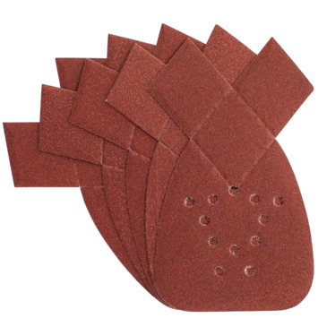 Irwin schuurvel voor Bosch Primo en B D Mouse zelfklevend K120, 5 stuks
