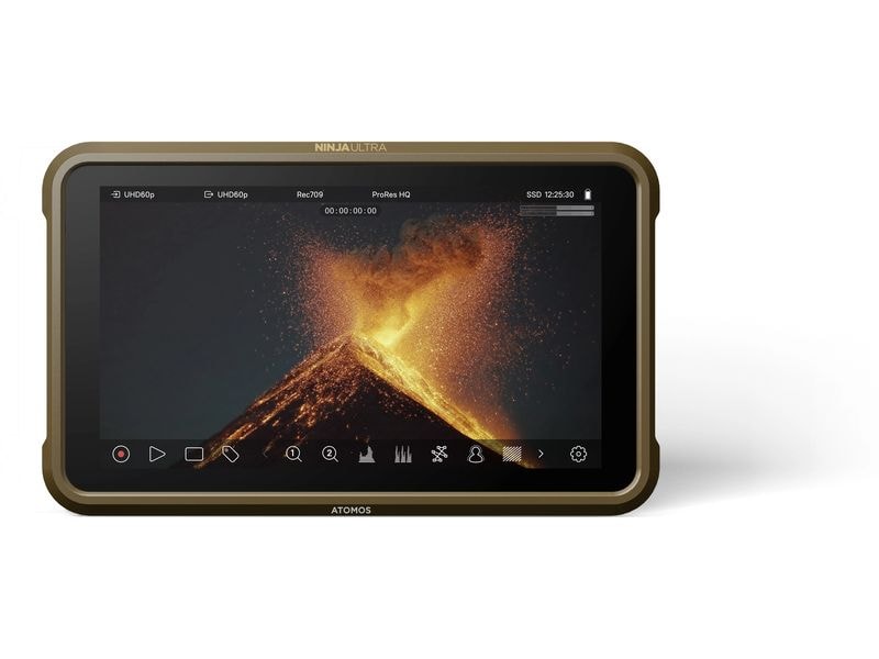 Atomos Recorder Ninja Ultra Monitor-Recorder mit kleinem Formfaktor, ideal für DSLR- und spiegellose Kameras