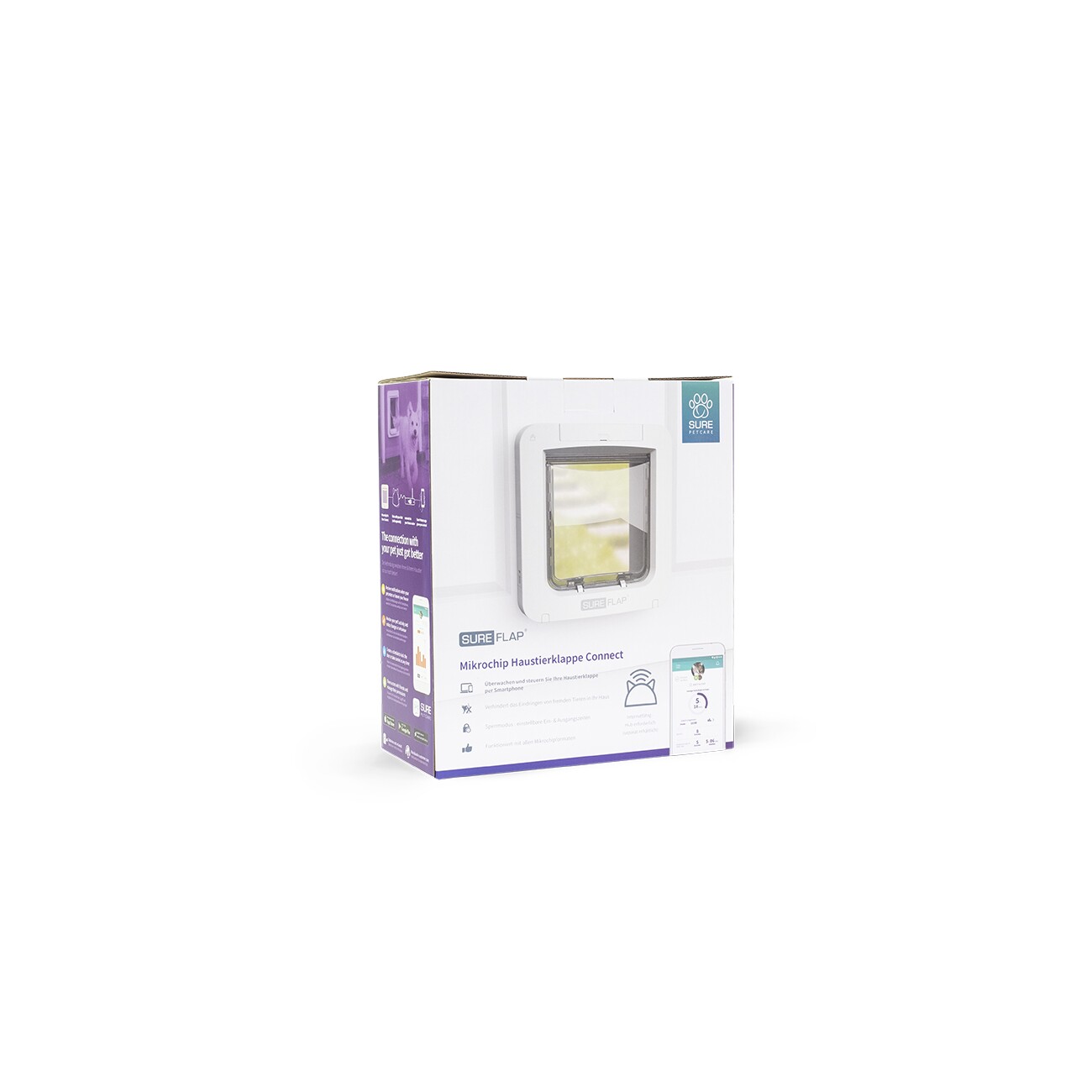 SureFlap Mikrochip Haustierklappe Connect ohne Hub