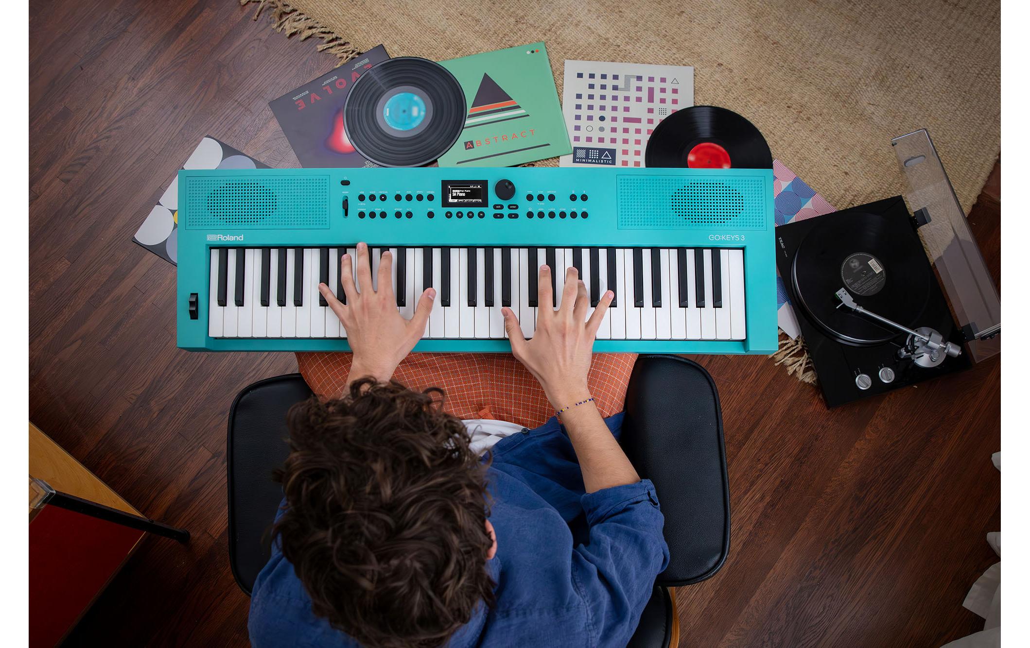 Keyboard GO:KEYS 3 Türkis<br>Keyboard mit 61 anschlagsdynamischen Tasten und Zen-Core Engine