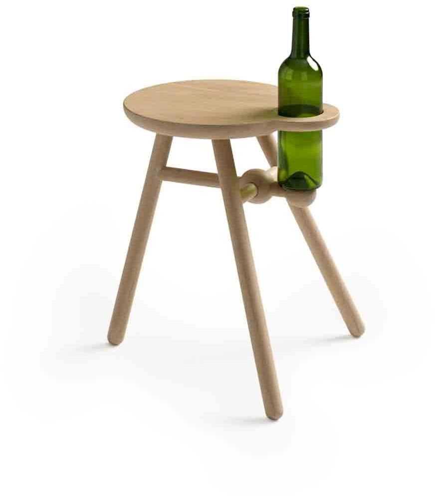 Pode Bottle Stool Bijzettafel naturel