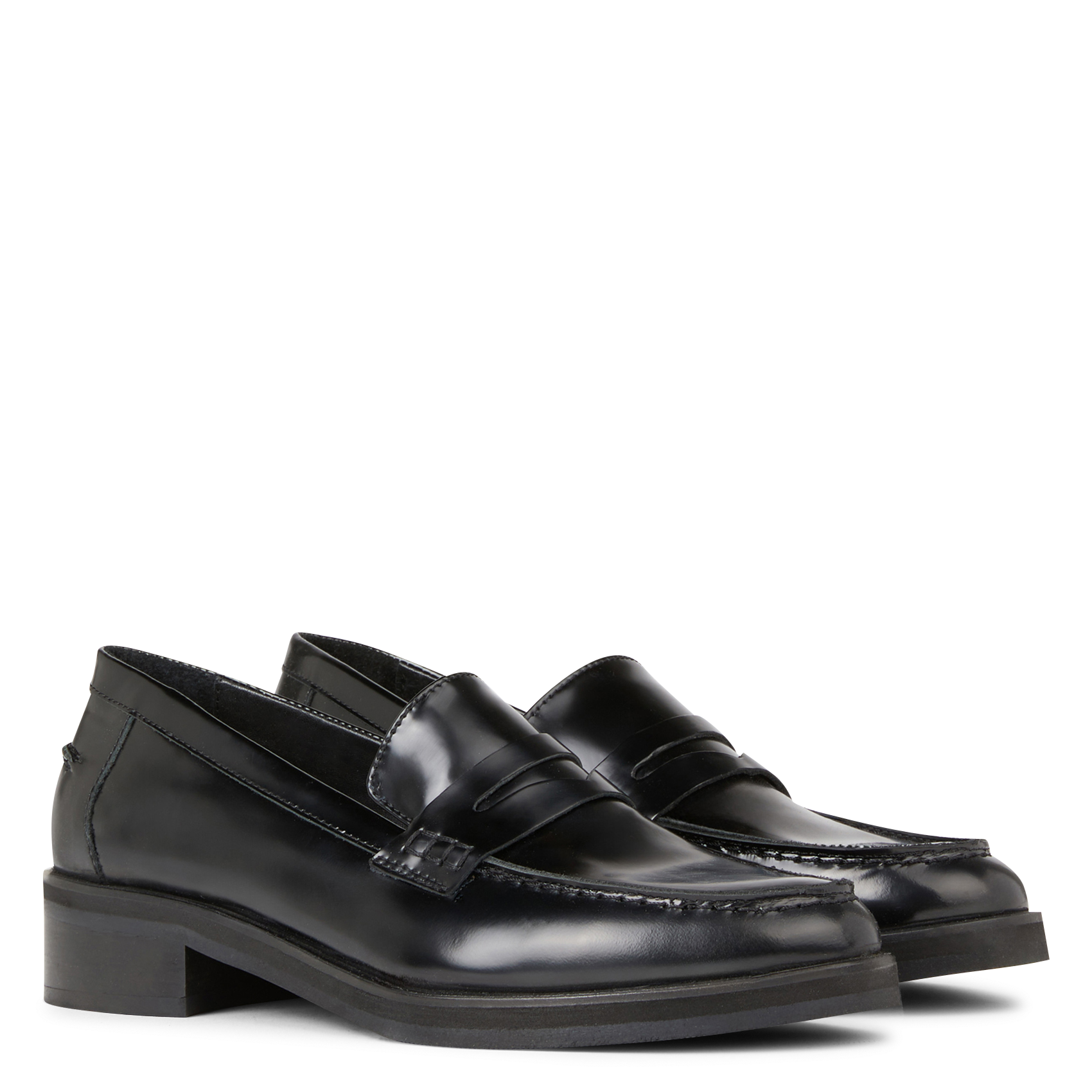TIMON - Mocassins en cuir| Noir