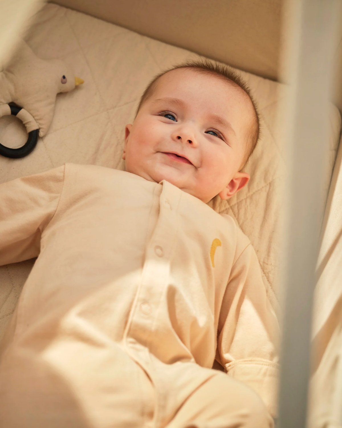 Pyjamas uten Føtter – Øko bomull, 5% elastan | Sparkedrakt
