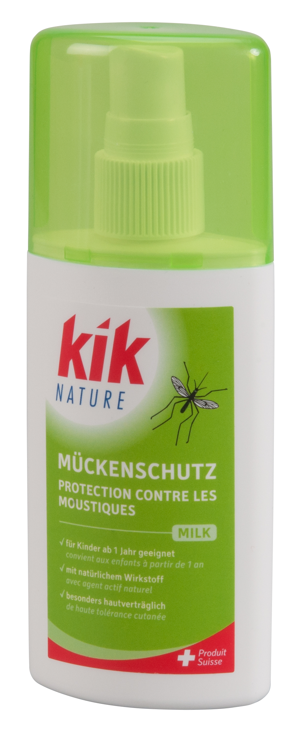 KIK NATURE Mückenschutz Milk Spray 100 ml
