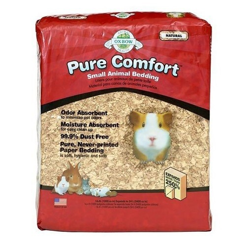 A cama Oxbow oferece grande conforto para animais de pequeno porte.
