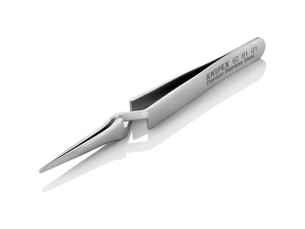 Knipex 92 91 01, Rustfritt stål, Rustfritt stål, Flat, Rett, 13 g, 10 mm