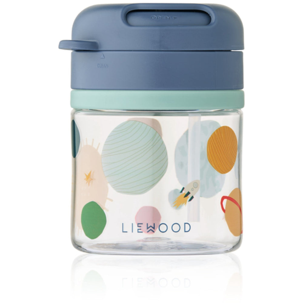 Køb LIEWOOD Universe / Classic Navy Pavia Tritan Sugerør Kop 280ml