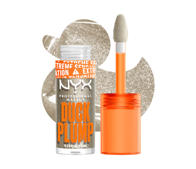 NYX Professional Makeup Duck Plump Lipgloss20 QUAZY SILVER
