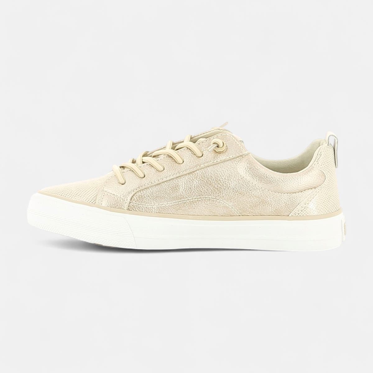 Baskets basses Femme or