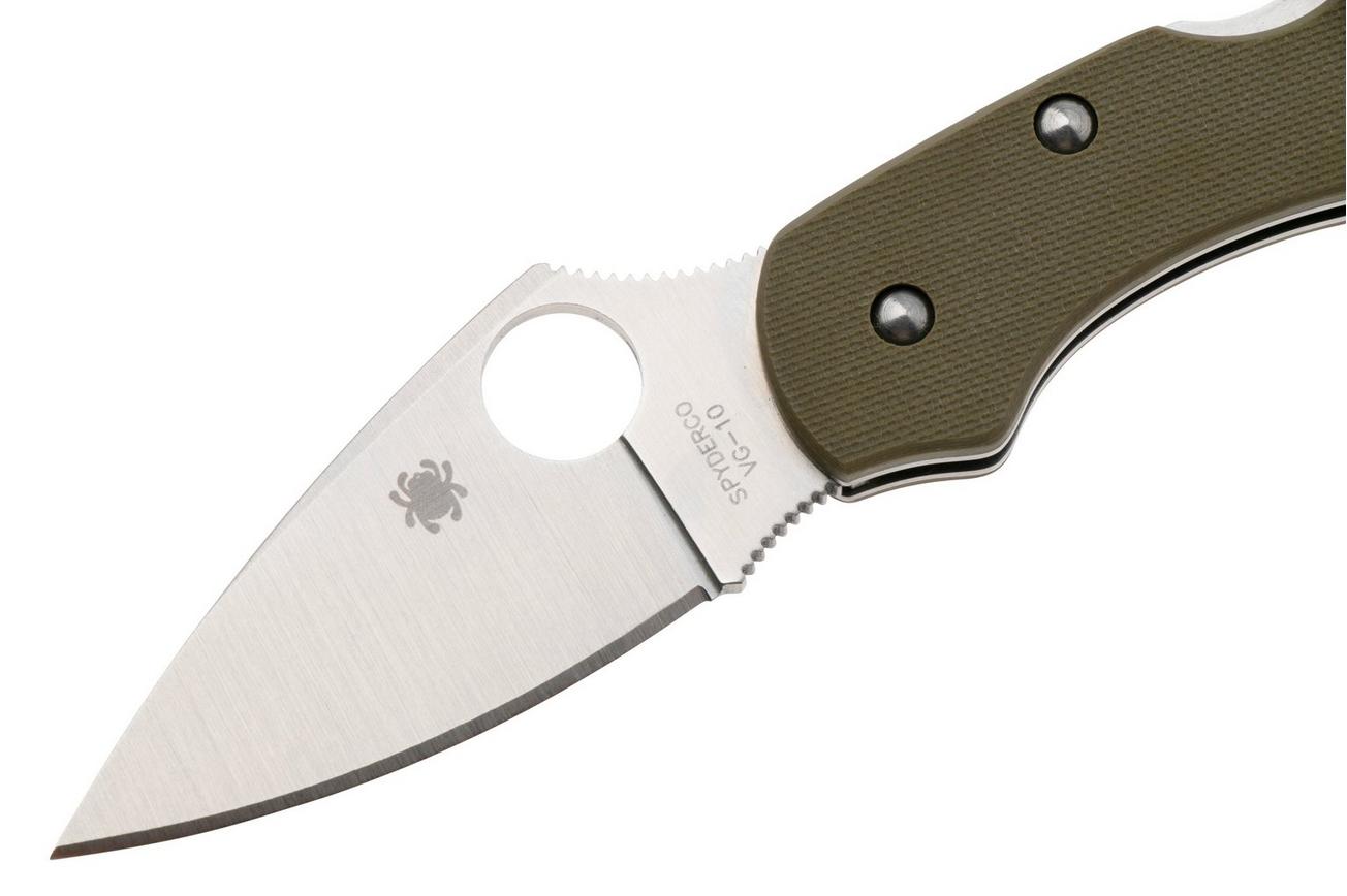 Spyderco Dragonfly Foliage Green G10 C28GPFG zakmes