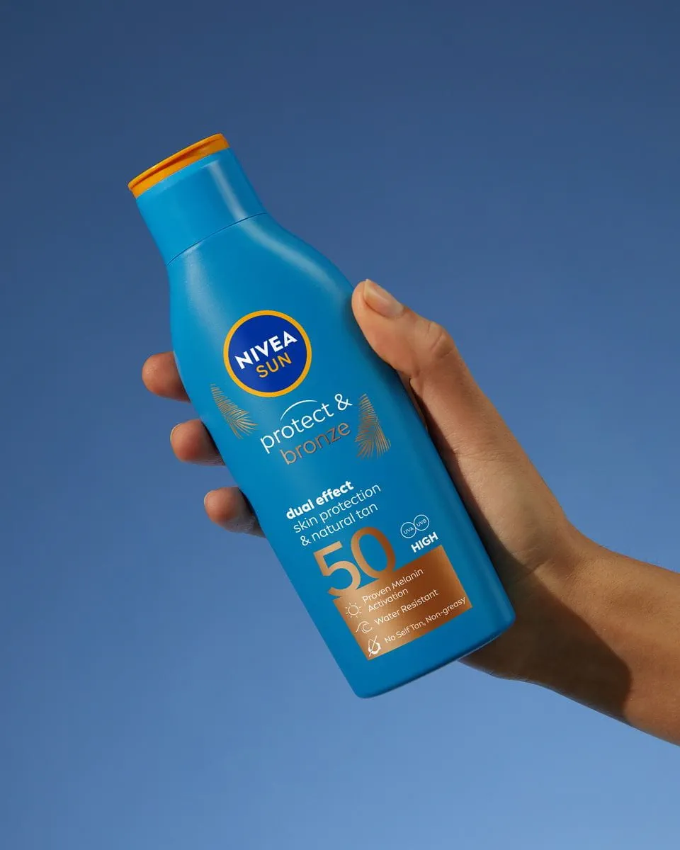LAIT SOLAIRE ACTIVATEUR DE BRONZAGE PROTECT & BRONZE FPS 50