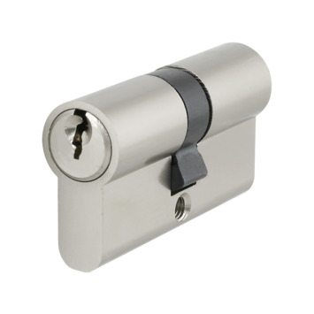 Cilinderslot met aluminium slotplaat incl. kruk Doorn 50mm PC 55mm