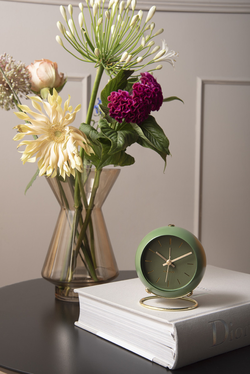 Alarm Clock Globe KA5833WH White