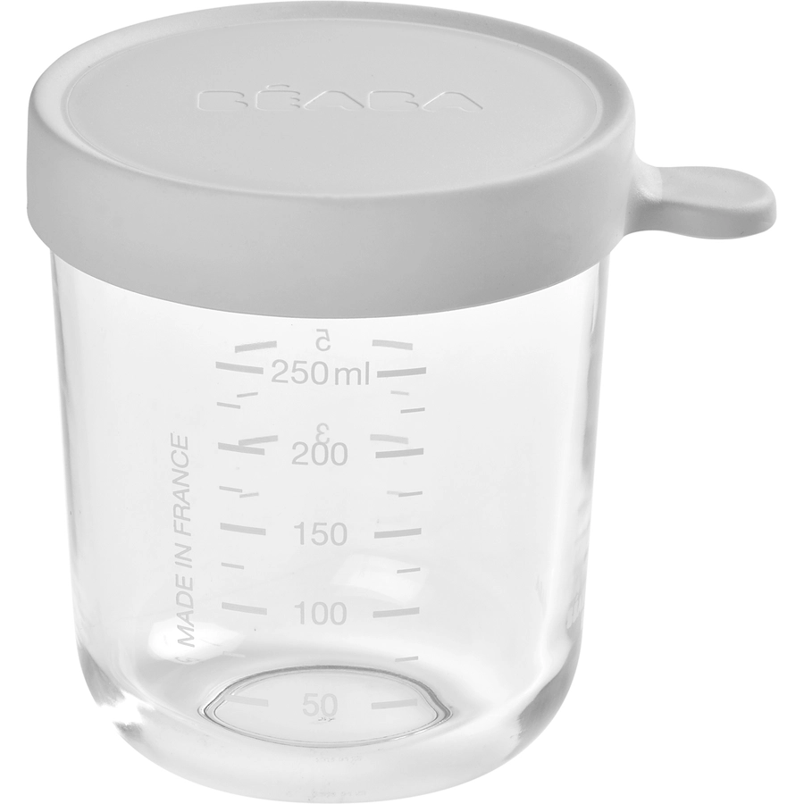 BEABA® Aufbewahrungsbehälter 250 ml hellgrau