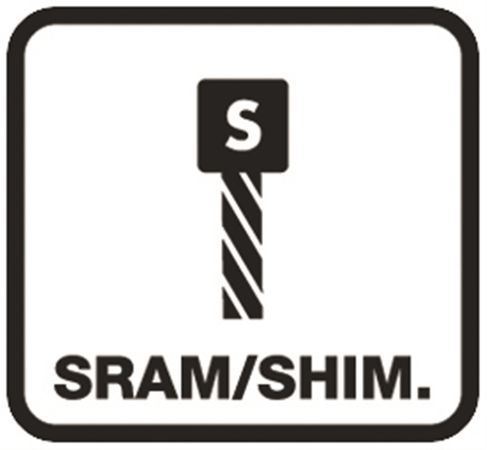 PRO SHIFT Schaltkabelset für ShimanoSRAM  schwarz