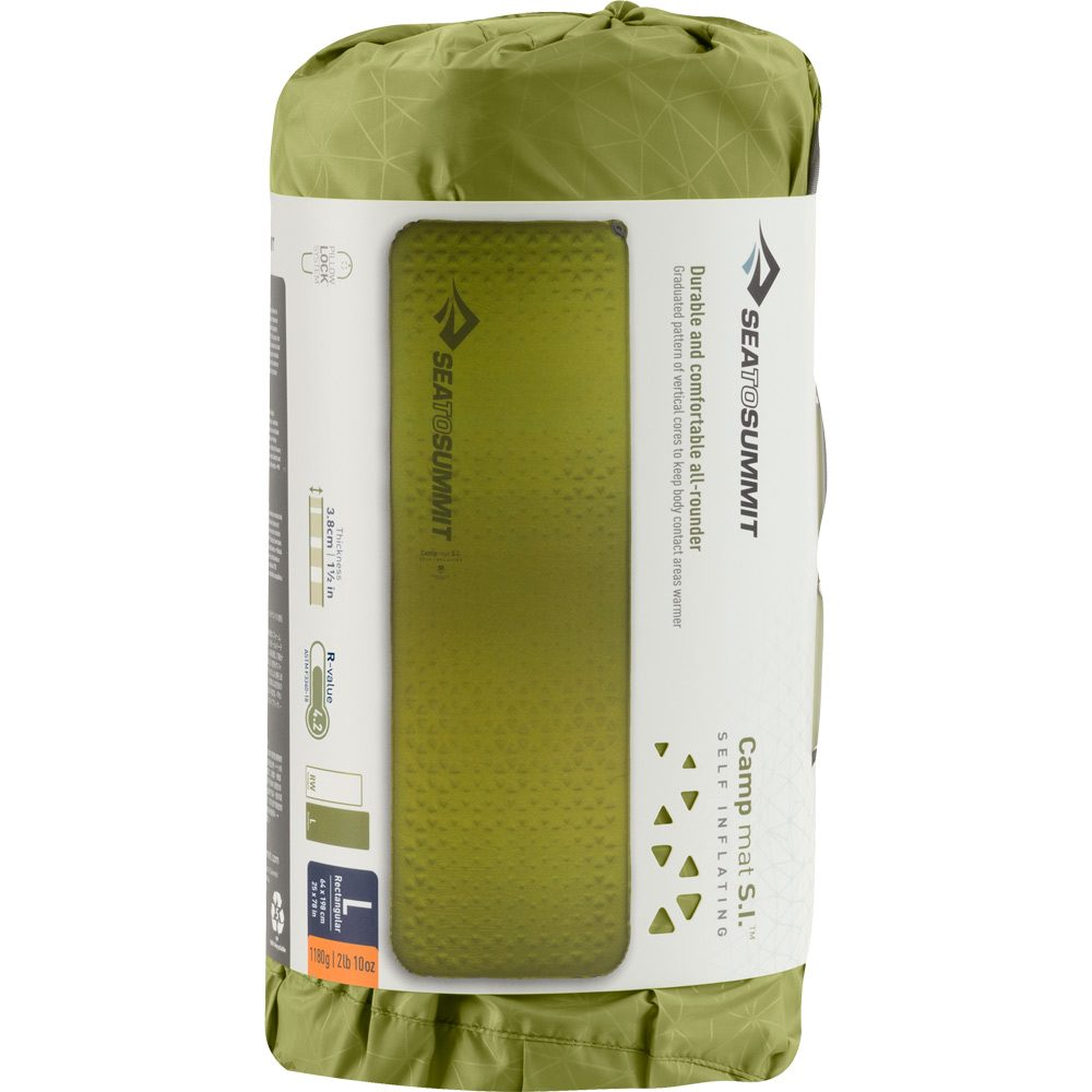 Sea to Summit Camp Mat S.I. Selbstaufblasende Matte Large olive