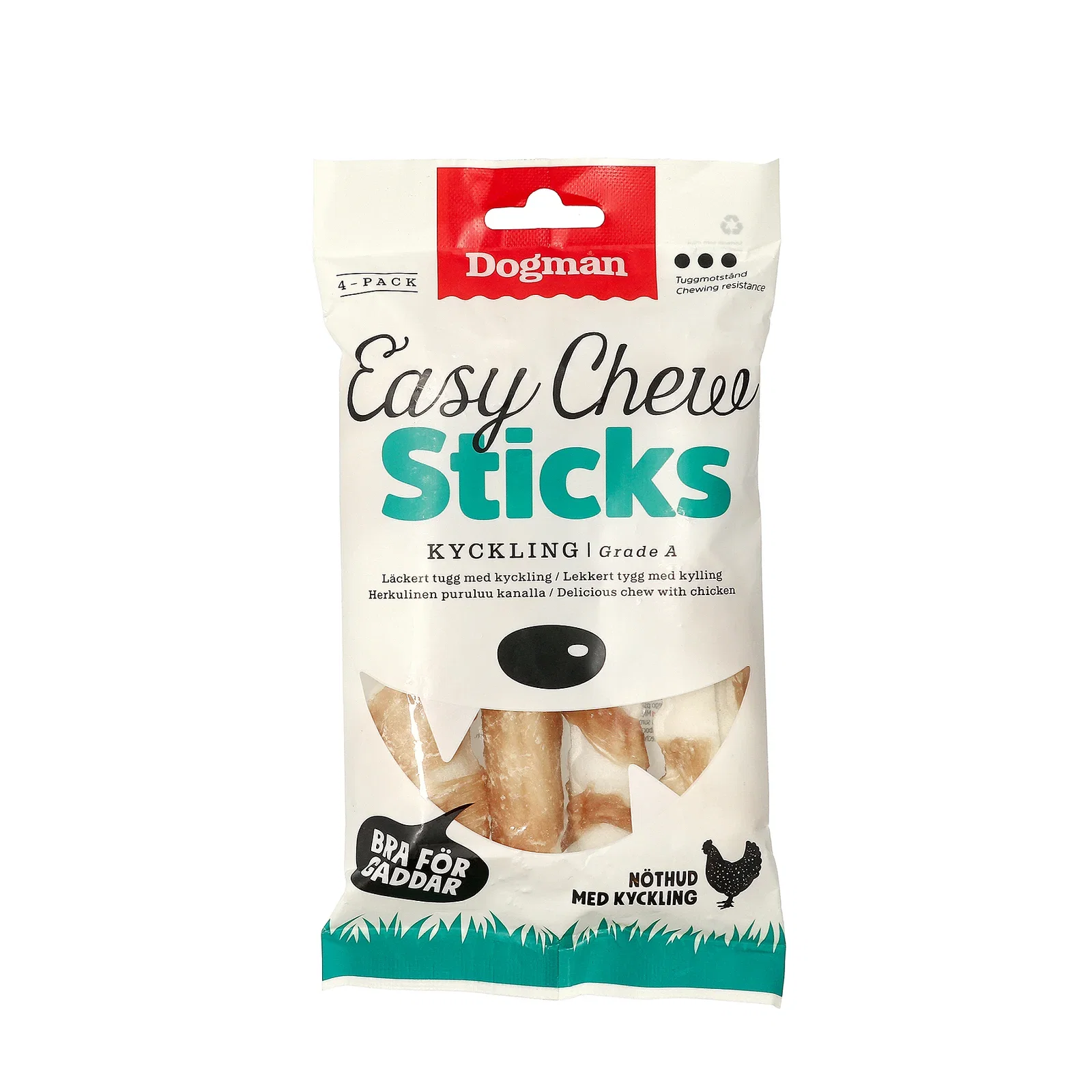 Dogman Dogman Easy chew sticks S 4 pk