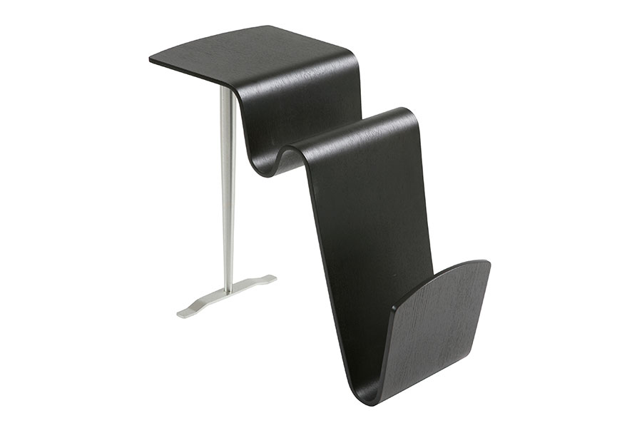 Funco bord Sortbeiset eik