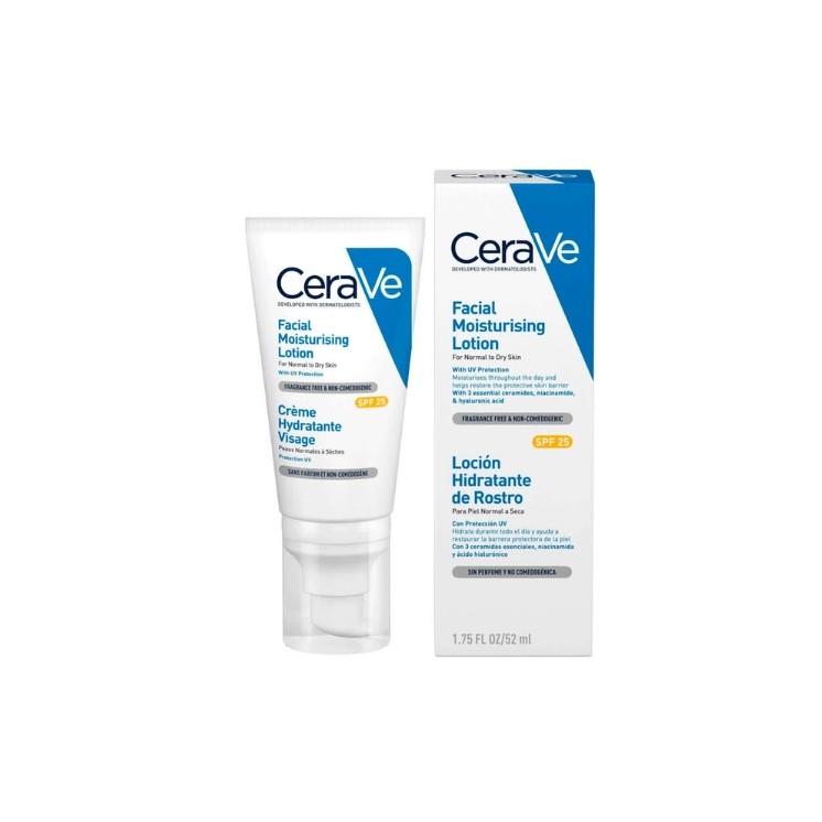 Cerave Feuchtigkeitsspendende Gesichtscreme für normale bis trockene Haut SPF30 52 ml