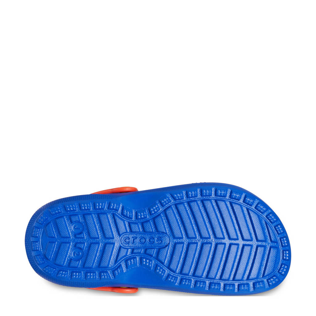 Crocs gevoerde clogs blauw/groen