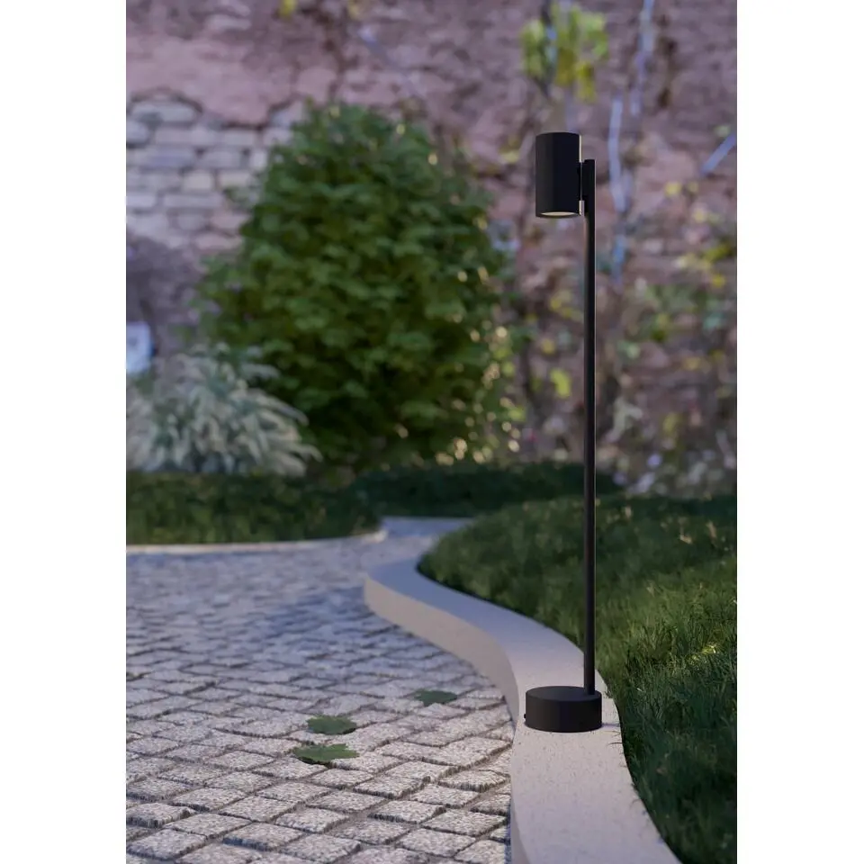 EGLO Izzalini Sokkellamp - GU10 - 85 cm - Zwart