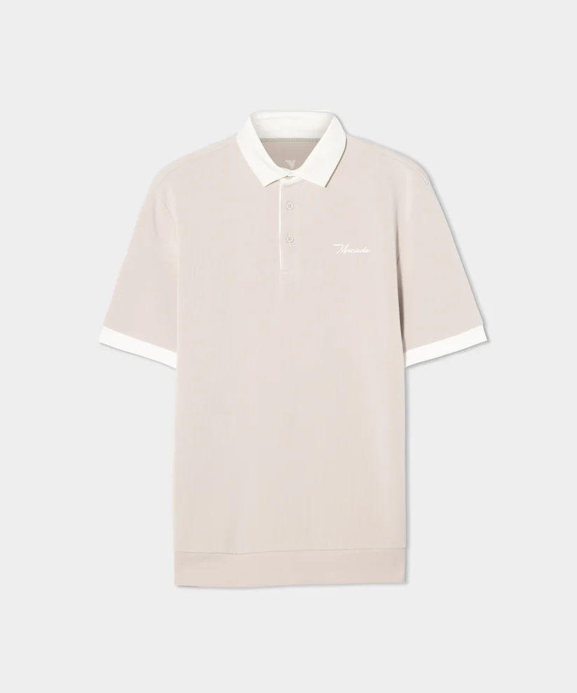Macade AR Tech Polo Tan