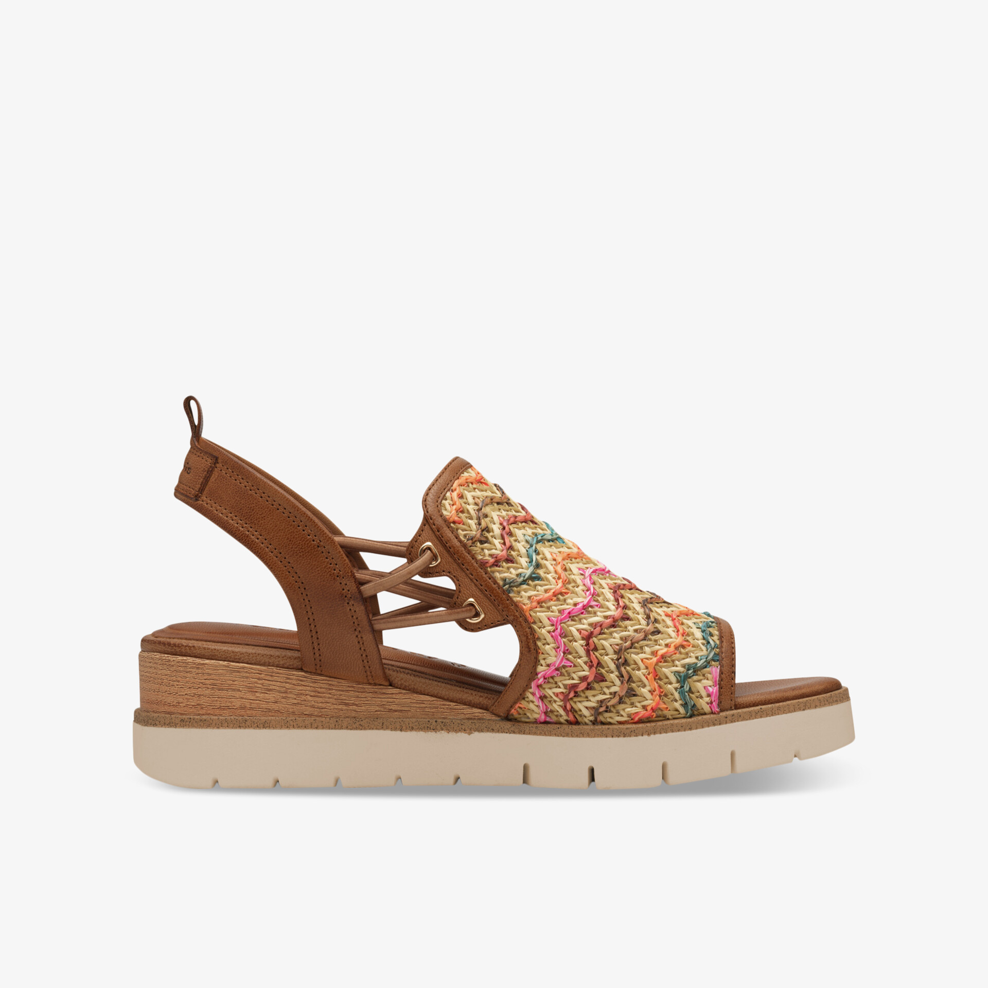 Tamaris Damen Keilsandalen mehrfarbig