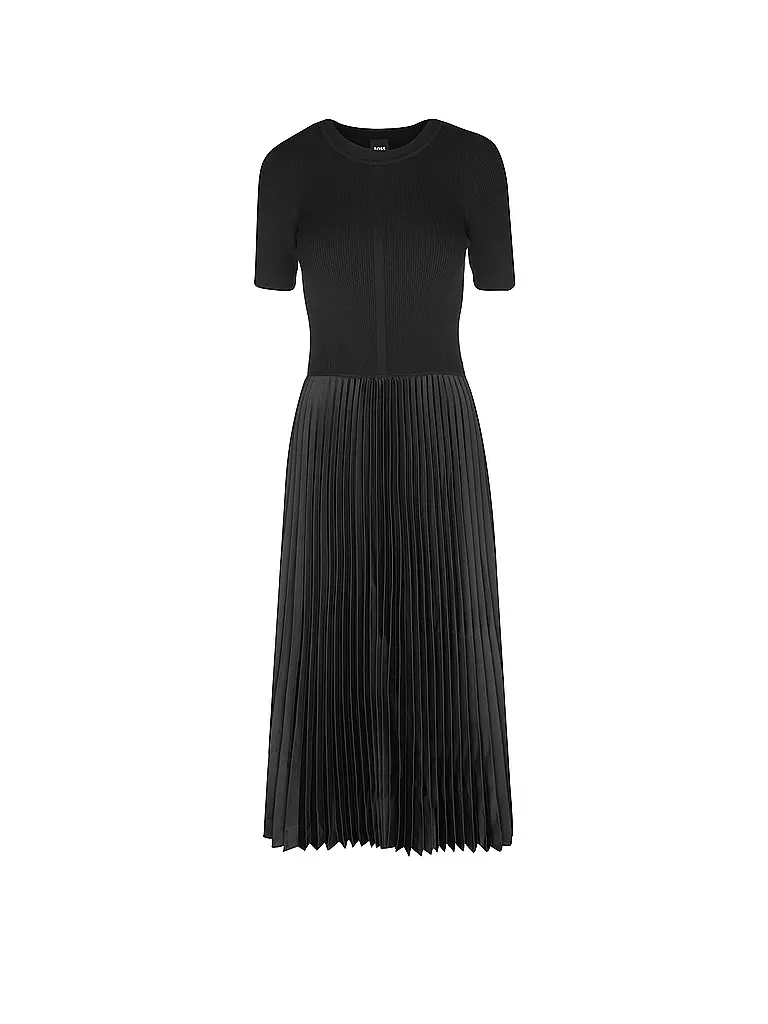 BOSS Midikleid schwarz