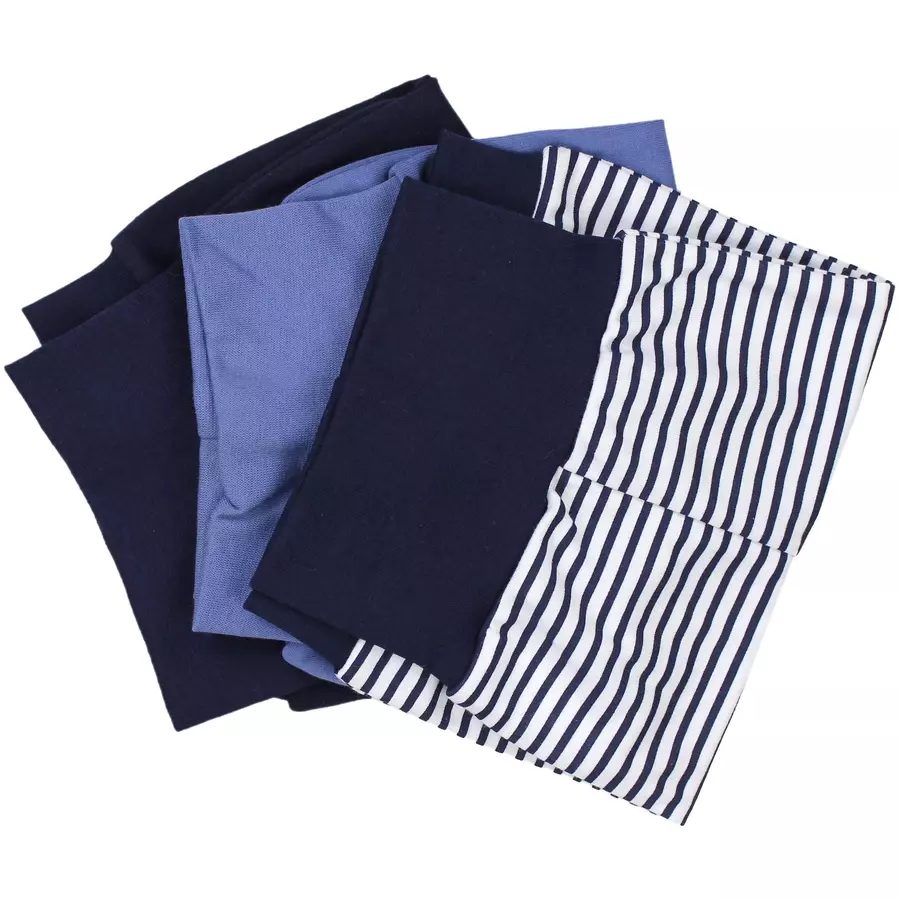 TupTam Baby Jungen Lange Pumphose 3er Pack schwarzblau