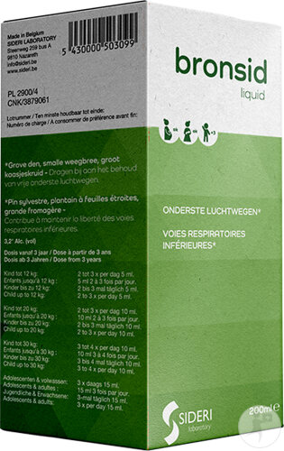 Sideri Bronsid Liquide Voies Aériennes Flacon 150ml