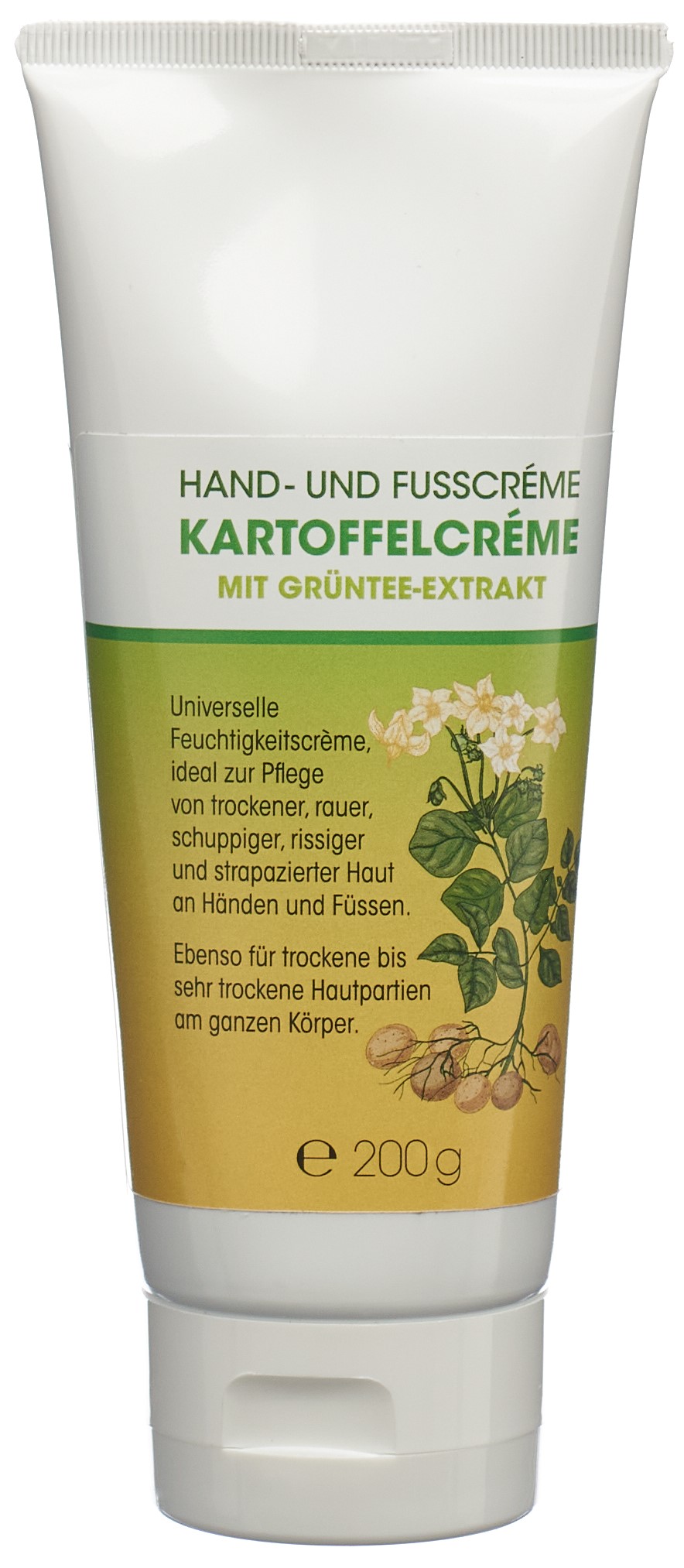 Mainardi Kartoffelcrème Creme ohne Paraben 200 g