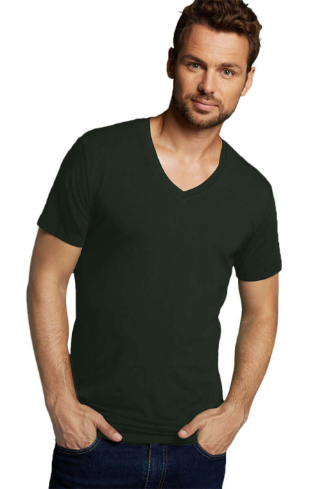 Bamboo basics groene heren t-shirt