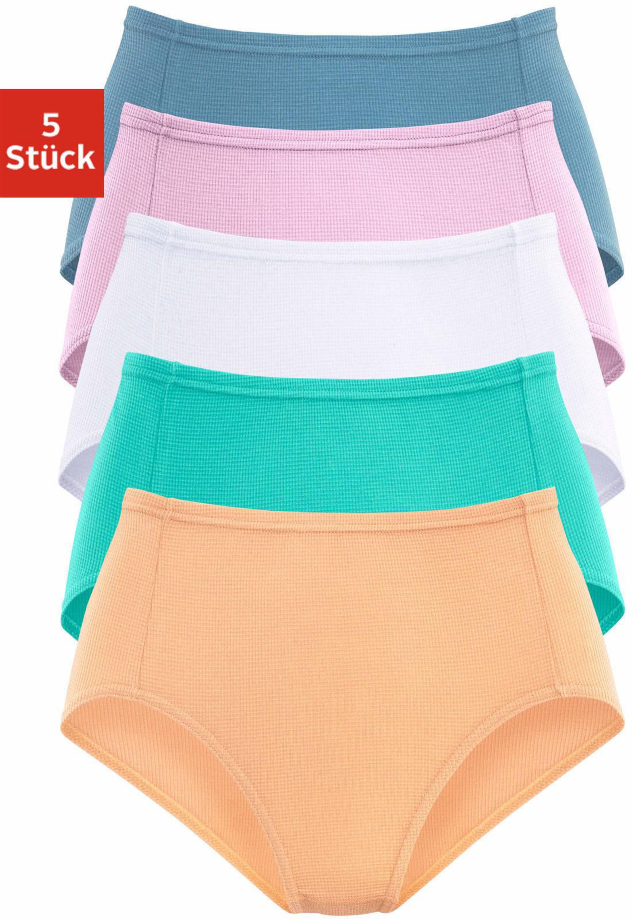 petite fleur Taillenslip in apricot, mint, weiß, flieder, hellblau