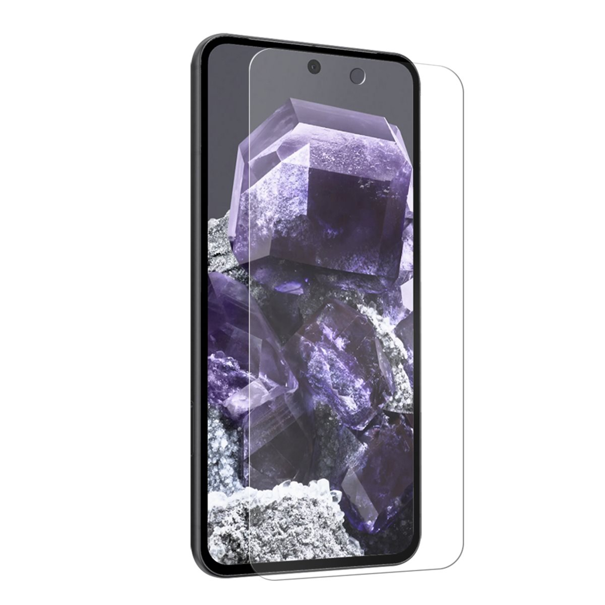 Google Pixel 8a Mountain Glass Clear Panzerglas 2.5D Displayschutz Case Friendly (EGSP00960)