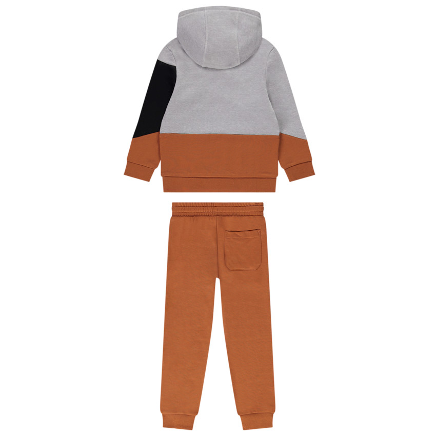 Ensemble de jogging effet colorblock en molleton pour garçon