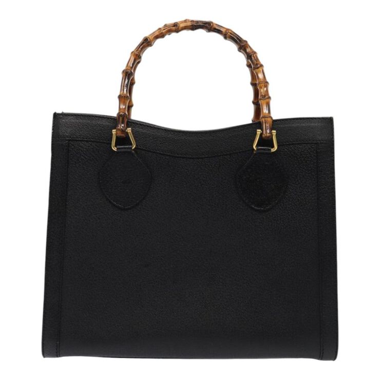Gucci Vintage Gucci Bamboo Black