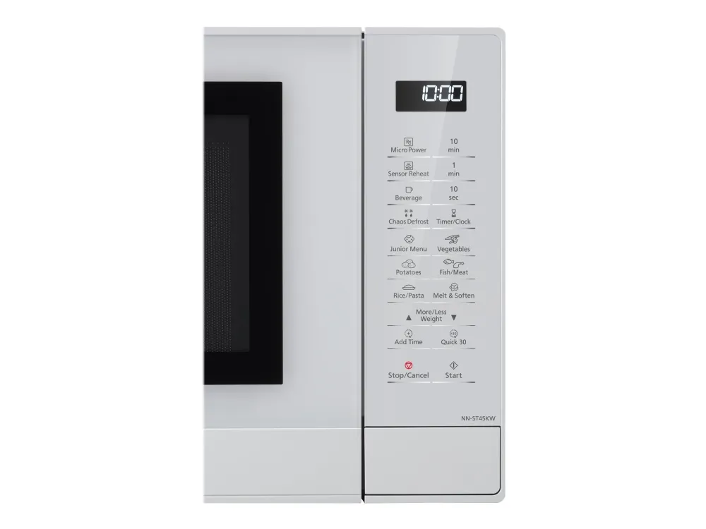 Panasonic NN-ST45KW - Mikrobølgeovn - 32 liter - 1000 W - hvid