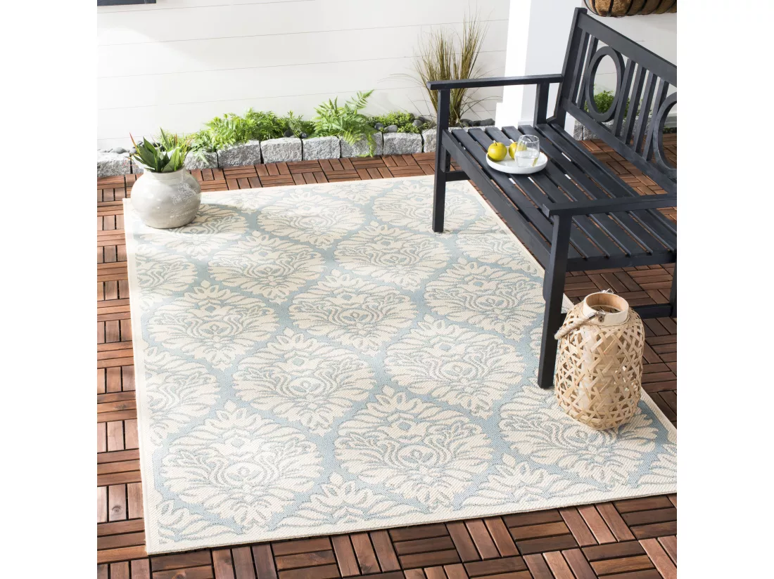 Tapis Aqua & Cream 122 X 183 cm - Panarea